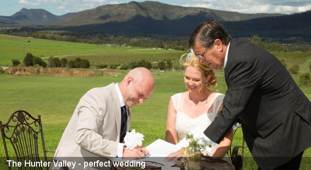 Wedding in the Hunter Valley